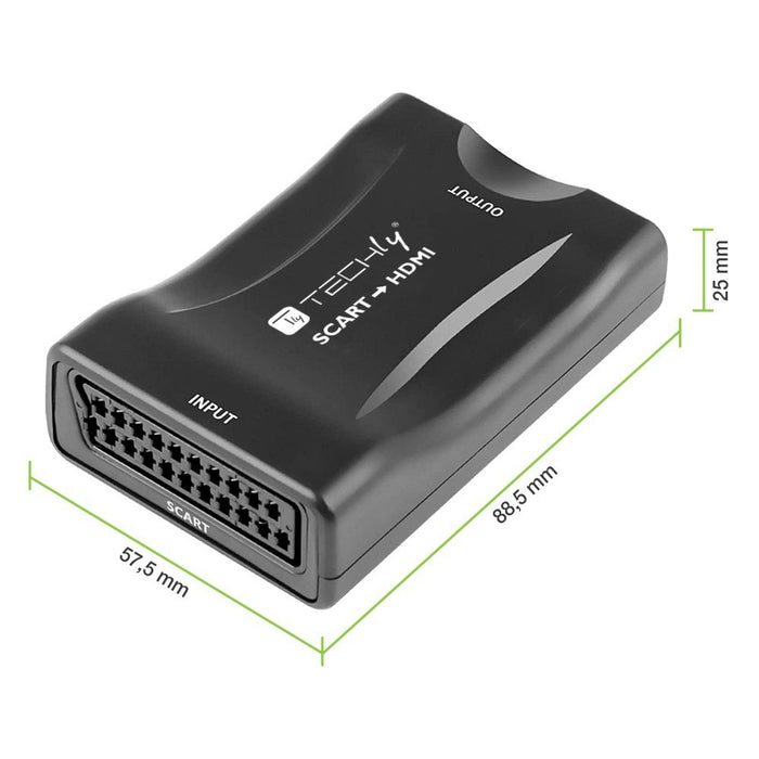 EAN 8059018361926 - Techly IDATA SCART-HDMI3 convertidor de señal de vídeo 1920 x 1080 Pixeles imagen 4