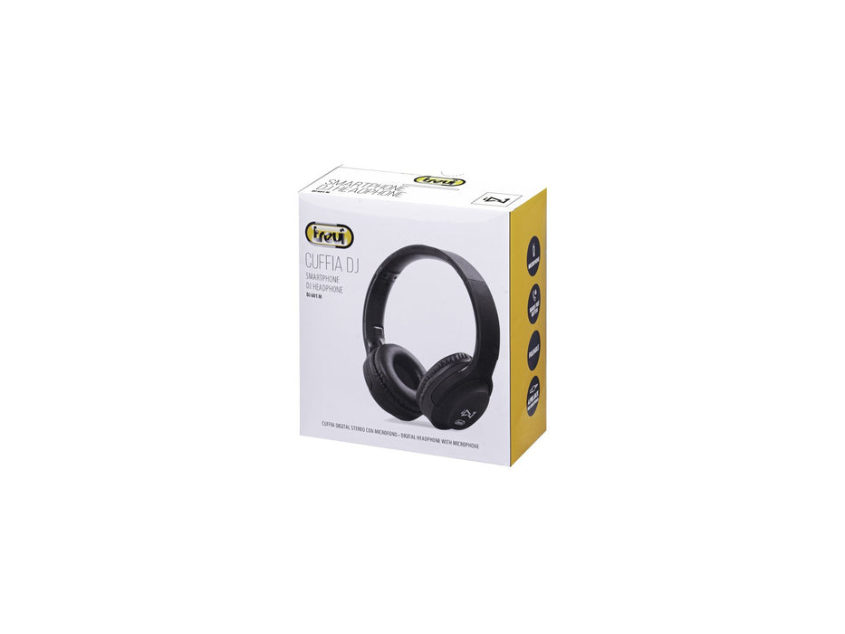 EAN 8011000024806 - Trevi DJ 601 M Auriculares Alámbrico Diadema Llamadas/Música Negro imagen 6