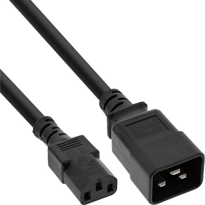 EAN 4043718256631 - InLine 16659D cable de transmisión Negro 2 m C20 acoplador C13 acoplador imagen 1