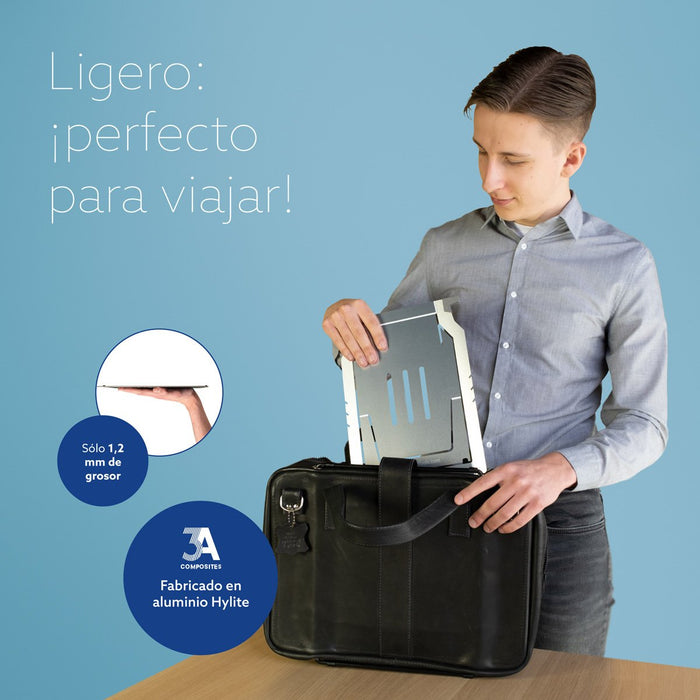 EAN 8719274491590 - R-Go Tools RGORIBASI soporte para ordenador portátil Plata 55,9 cm (22") imagen 9