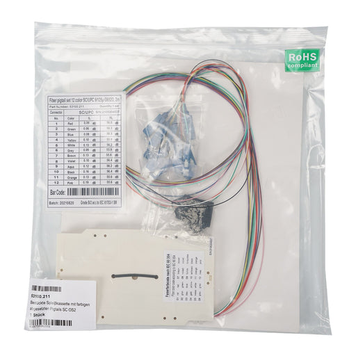 EAN 4049759262556 - EFB Elektronik 53100.211 conector de fibra óptica SC Macho imagen 1