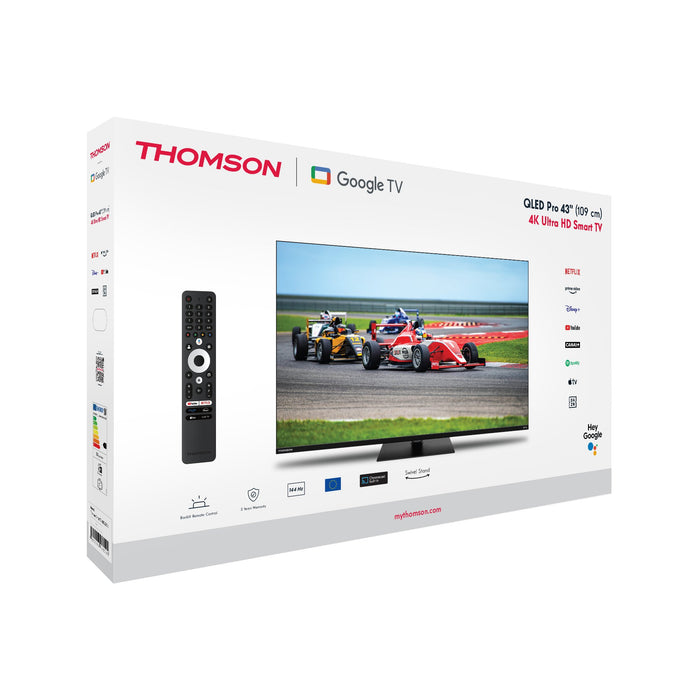 EAN 9120106662092 - Thomson 43QG7C14 Televisor 109,2 cm (43") 4K Ultra HD Smart TV Wifi Negro imagen 5