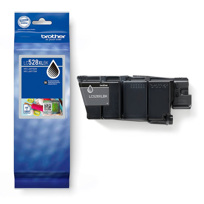EAN 4977766847360 - Brother LC528XLBK cartucho de tinta 1 pieza(s) Original Ultra High Yield Negro imagen 3