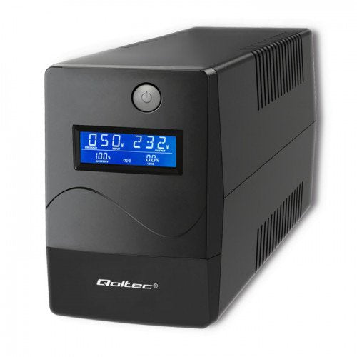 EAN 5901878539782 - Qoltec Monolith sistema de alimentación ininterrumpida (UPS) Doble conversión (en línea) 0,65 kVA 360 W 2 imagen 1