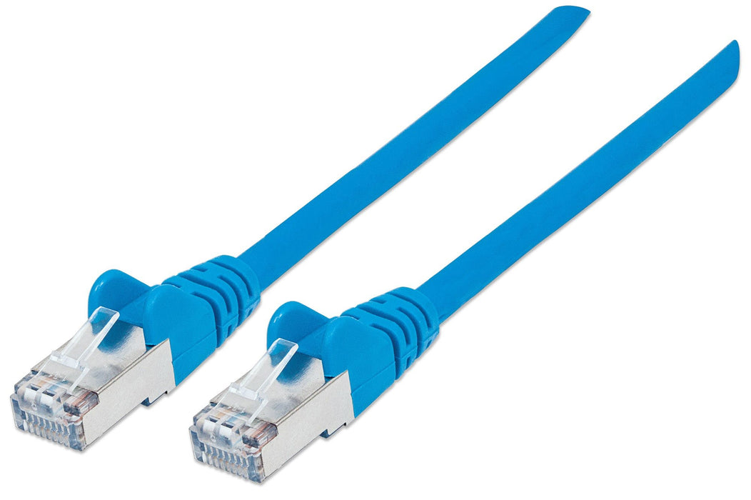EAN 0766623350754 - Intellinet 350754 cable de red Azul 2 m Cat6a S/FTP (S-STP) imagen 1