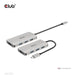 EAN 8719214472375 - CLUB3D CSV-1547 hub de interfaz USB 3.2 Gen 2 (3.1 Gen 2) Type-C 10000 Mbit/s Negro, Plata imagen 4