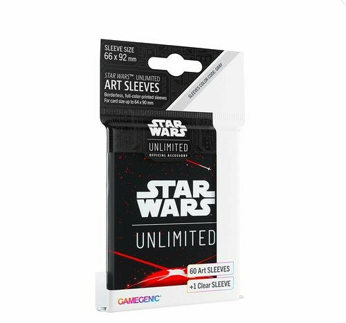 EAN 4251715414019 - Asmodee Star Wars: Unlimited Art Sleeves - Space Red Funda para baraja imagen 1