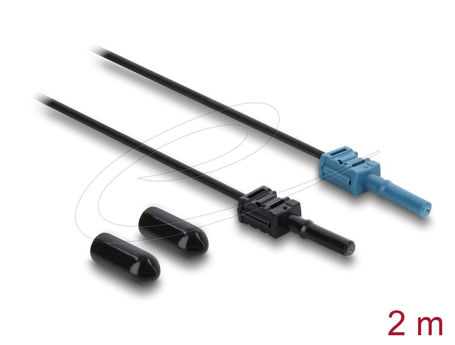 EAN 4043619910243 - DeLOCK 91024 adaptador de fibra óptica 1 pieza(s) Negro, Azul imagen 1
