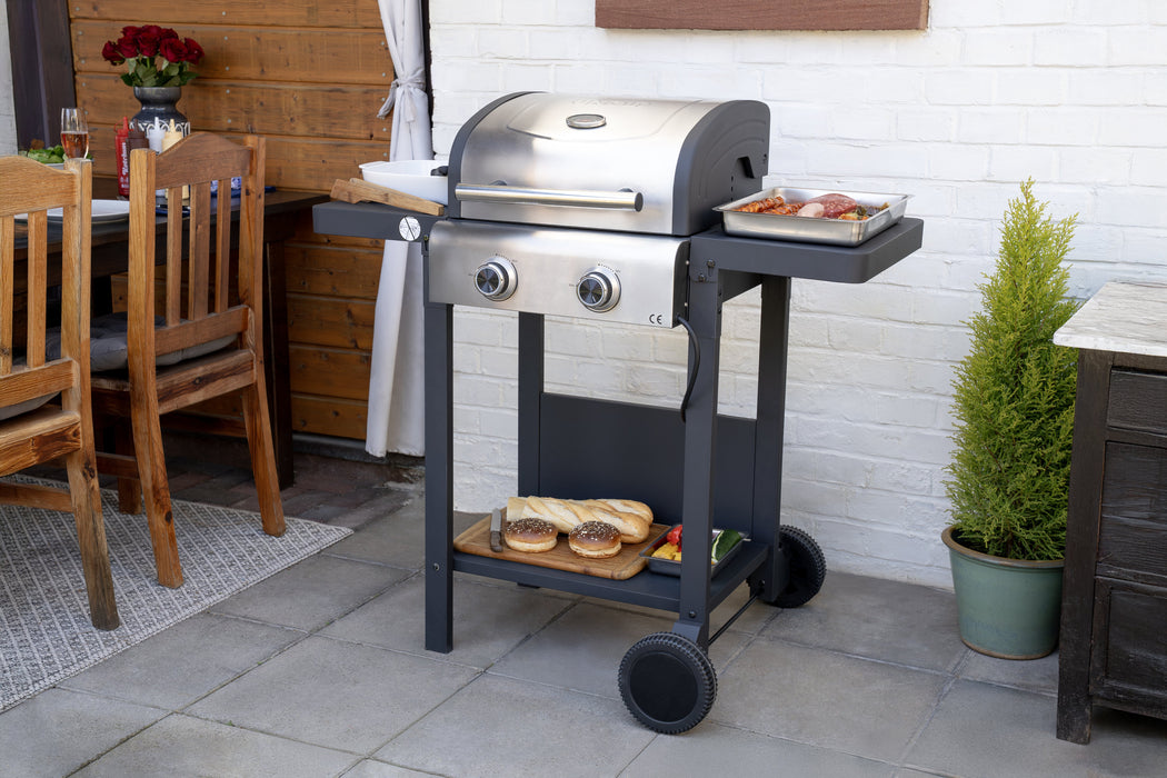 EAN 4011689585951 - Unold 58595 Barbecue Grill-Wagen BUDDY Barbacoa Carro Eléctrico Negro, Acero inoxidable 2600 W imagen 3