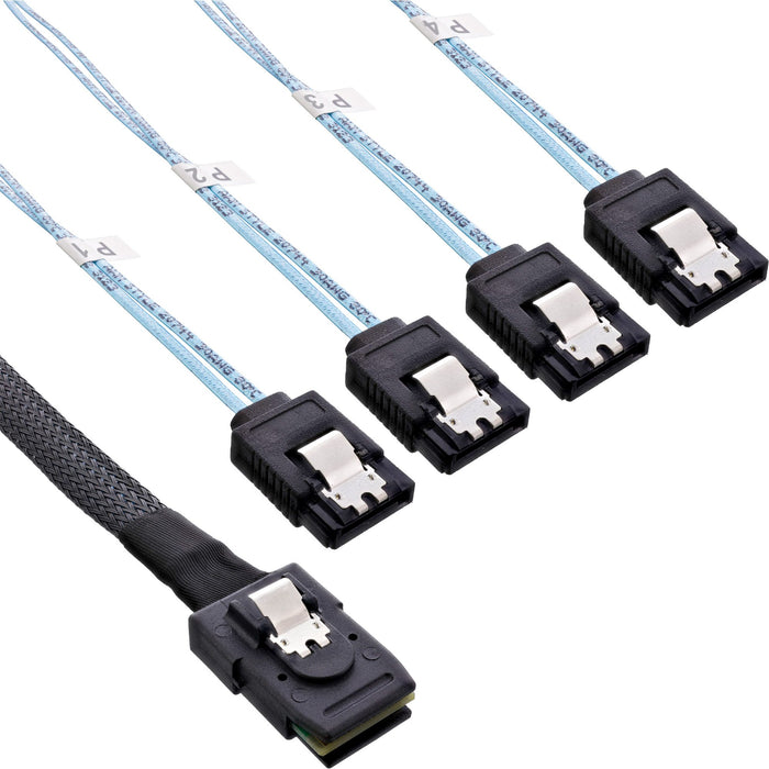 EAN 4043718288120 - InLine 27610A cable Serial Attached SCSI (SAS) 1 m Rojo imagen 1