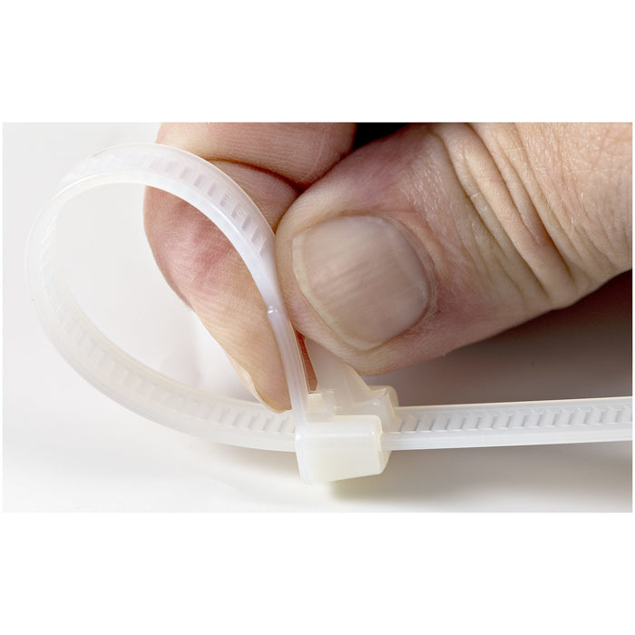 EAN 65030890519 - StarTech.com CBMZTRB6 presilla Brida reutilizable Nylon, Plástico Blanco 100 pieza(s) imagen 5