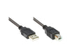 EAN 4014619165742 - Alcasa USB 2.0 A/B 1m cable USB USB A USB B Negro imagen 1