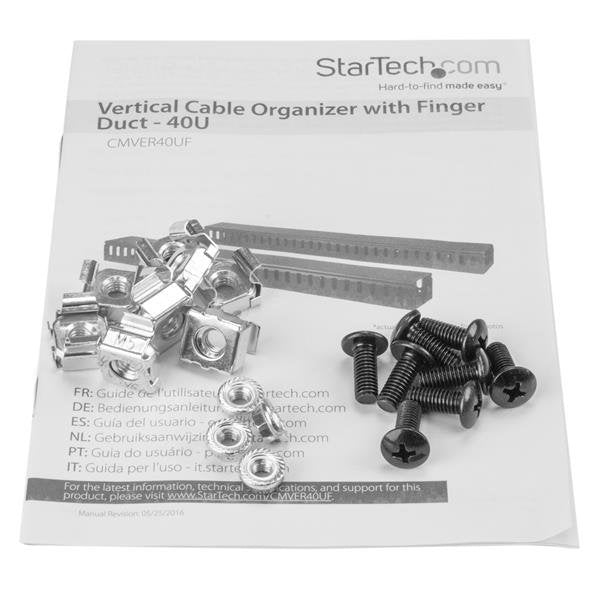 EAN 0065030864787 - StarTech.com CMVER40UF accesorio de bastidor Panel de gestión de cables imagen 13
