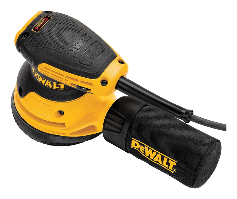 EAN 5035048553954 - DeWALT DWE6423-QS lijadora portátil Lijadora orbital 12000 OPM Negro, Amarillo 280 W imagen 9