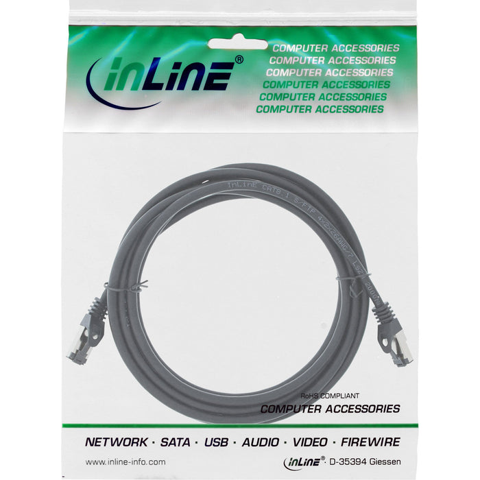 EAN 4043718285471 - InLine 78850S cable de red Negro 0,5 m Cat8.1 S/FTP (S-STP) imagen 3