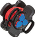EAN 4007123661831 - Brennenstuhl 1169710100 base múltiple 10 m 3 salidas AC Exterior Negro, Rojo imagen 1