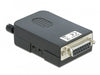 EAN 4043619665679 - DeLOCK 66567 cambiador de género para cable serial Sub-D15 16 pin terminal block Negro imagen 3