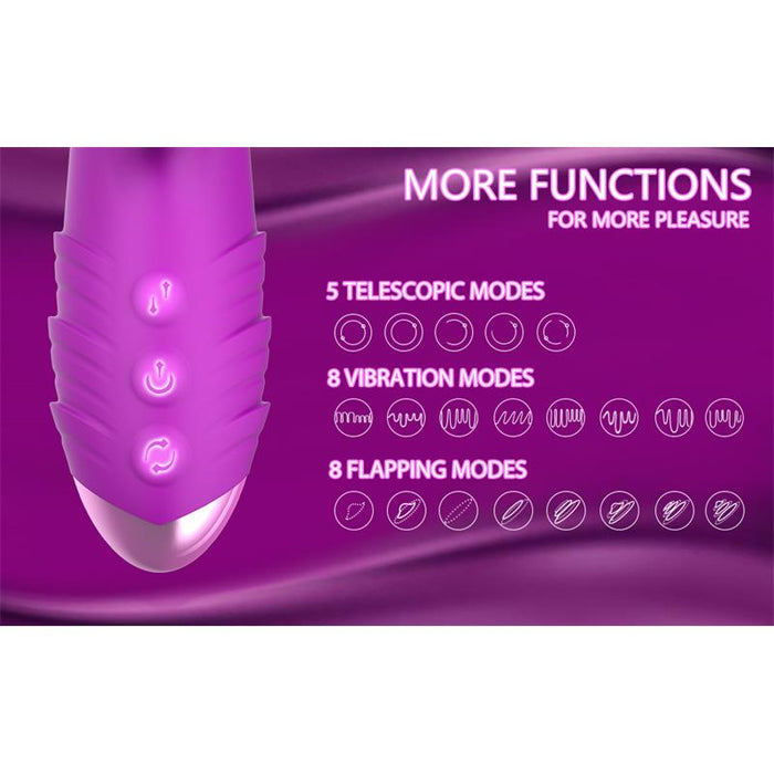 Fenyx Vibrador Con Thrusting Y Pulsación