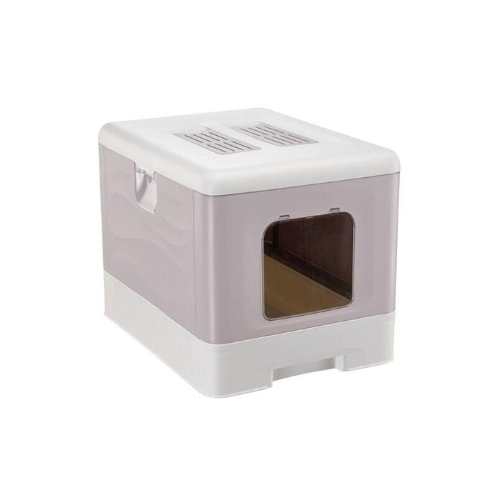Ferplast Sahara Lila  Caja De Arena Para Gatos - 52 X 39 X 40 Cm