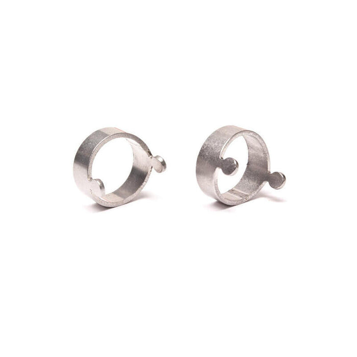 Feser Va Tube End Cap Set X2 Pcs. 13mm. Plata