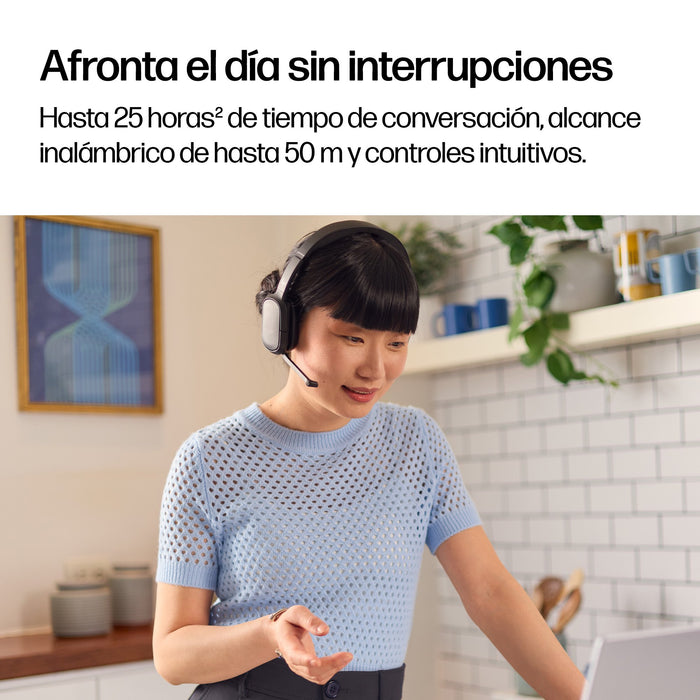 EAN 0199485857916 - HP Poly Focus 625 Stereo Bluetooth Headset Inalámbrico Diadema Negro imagen 8
