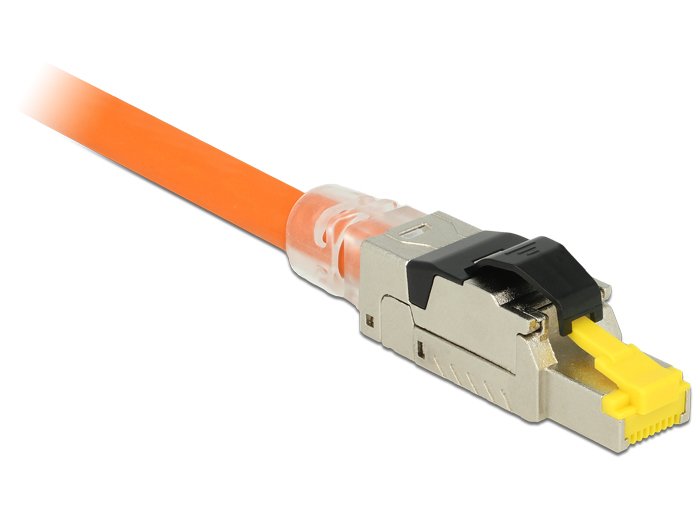 EAN 4043619862856 - DeLOCK 86285 conector RJ45 Negro, Plata, Transparente, Amarillo imagen 2