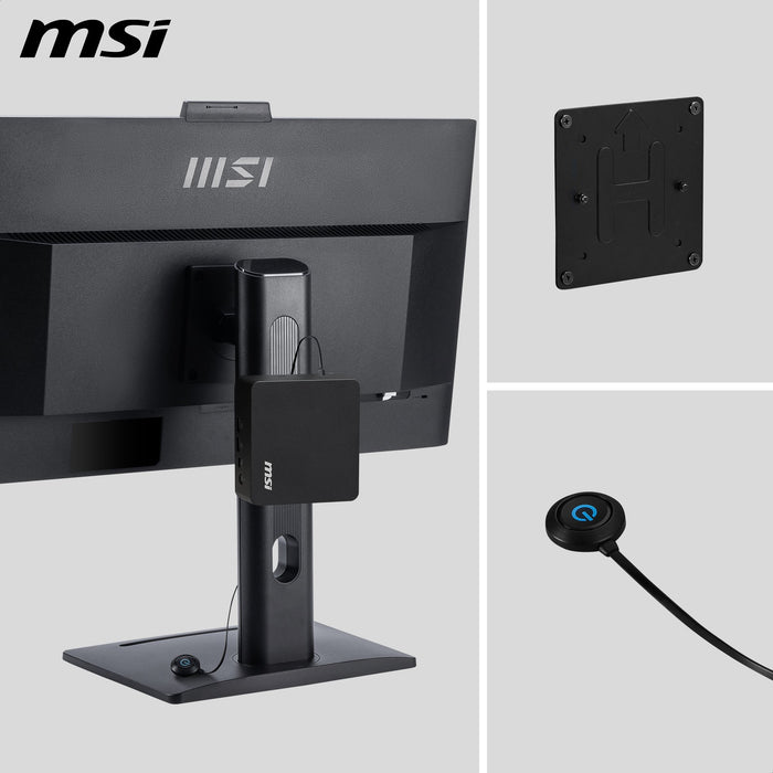 EAN 4711377431194 - MSI Cubi NUC AI+ 3MG-004BEU USFF Negro 355 Intel® SoC FCBGA2540 4,7 GHz Altavoces incorporados imagen 4