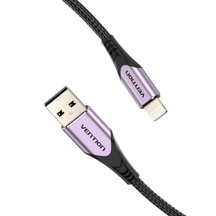 EAN 6922794756847 - Vention LABVF cable de conector Lightning Negro, Púrpura imagen 2