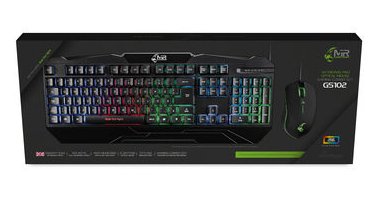 EAN 4260664871965 - MediaRange MRGS102-UK teclado Ratón incluido Juego USB QWERTY Inglés internacional Negro imagen 3