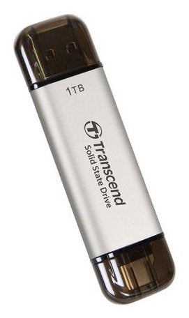 EAN 0760557863281 - Transcend ESD310 1 TB USB Type-A / USB Type-C Plata imagen 2