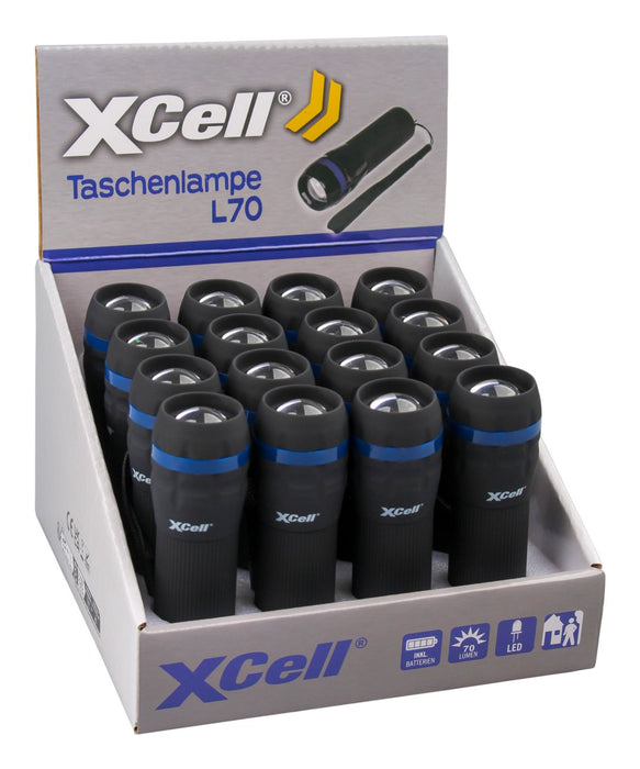 EAN 4042883463639 - XCell L70 Negro Linterna de mano LED imagen 10