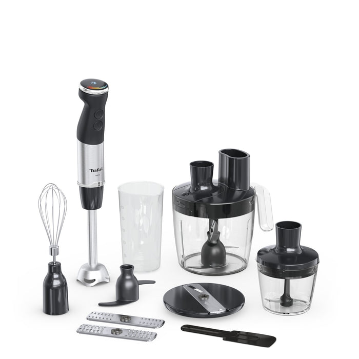 EAN 3016667291788 - Tefal Quickchef+ HB67G830 licuadora 0,8 L Batidora de inmersión 1000 W Negro, Acero inoxidable imagen 1