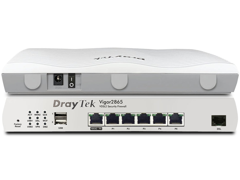 EAN 4712909129671 - DrayTek Vigor 2865 router Gigabit Ethernet imagen 2