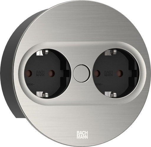 EAN 4057298128936 - Bachmann 946.000 toma de corriente 2 x Type F Acero inoxidable imagen 1