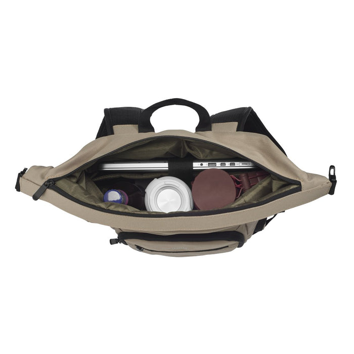 EAN 4047443499929 - Hama Terra 39,6 cm (15.6") Mochila Beige, Negro imagen 4