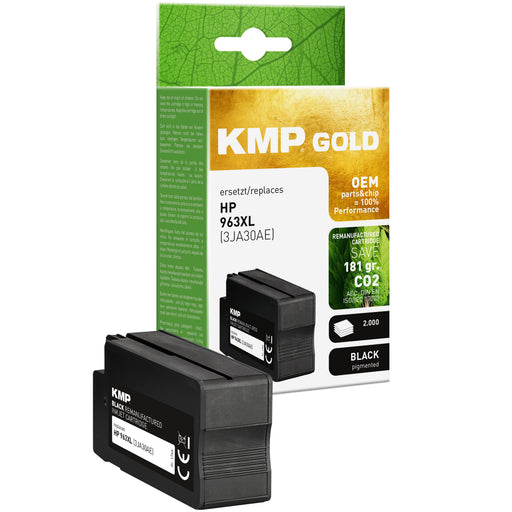 EAN 4011324001693 - KMP 1766,6001 cartucho de tinta 1 pieza(s) Original Negro imagen 1