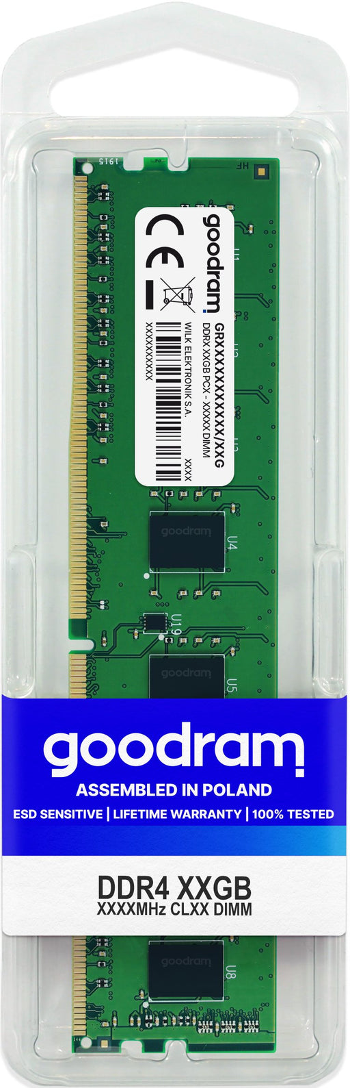 EAN 5908267910405 - Goodram GR2400D464L17S/4G módulo de memoria 4 GB 1 x 4 GB DDR4 imagen 1