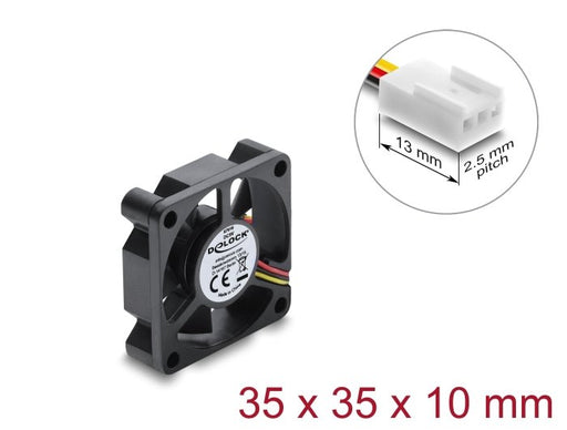 EAN 4043619676163 - DeLOCK 67616 sistema de refrigeración para ordenador Carcasa del ordenador 3,5 cm 1 pieza(s) imagen 1