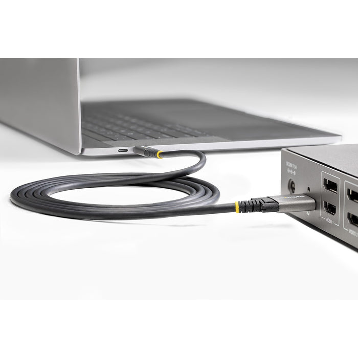 EAN 0065030893459 - StarTech.com USB31CCSLKV1M cable USB USB 3.2 Gen 2 (3.1 Gen 2) USB C Negro, Gris imagen 8