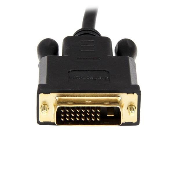 EAN 0065030854900 - StarTech.com DP2DVIMM3BS adaptador de cable de vídeo 0,9 m DVI-D Negro imagen 4