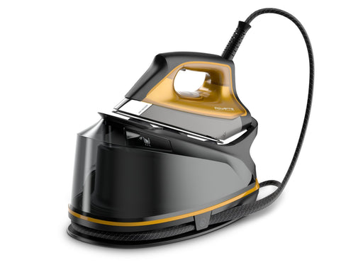 EAN 3121040072653 - Rowenta DG7644 2200 W 1,1 L Suela Microsteam 400 HD Láser Negro, Oro imagen 1