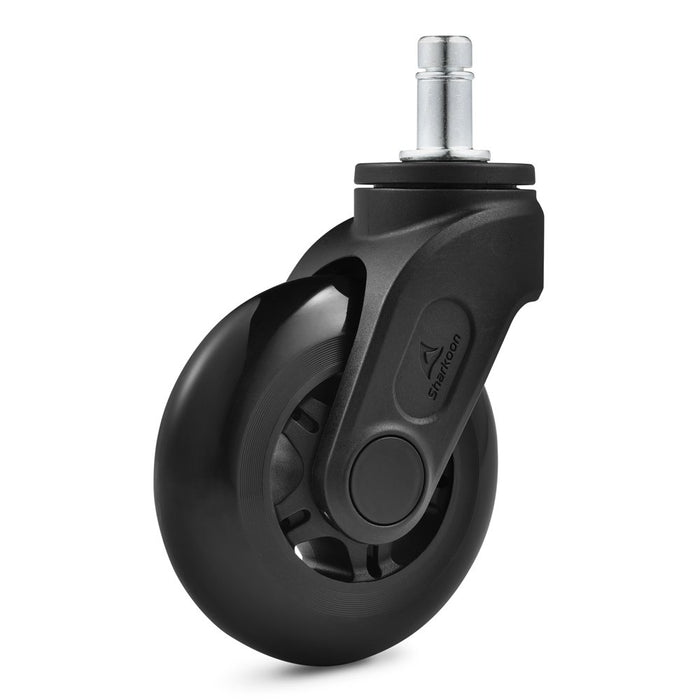 EAN 4044951030132 - Sharkoon SW10 Negro Plástico PU Ruedas giratorias imagen 3