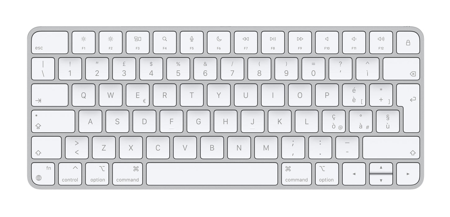 EAN 194252543214 - Apple Magic teclado Universal USB + Bluetooth Italiano Aluminio, Blanco imagen 6