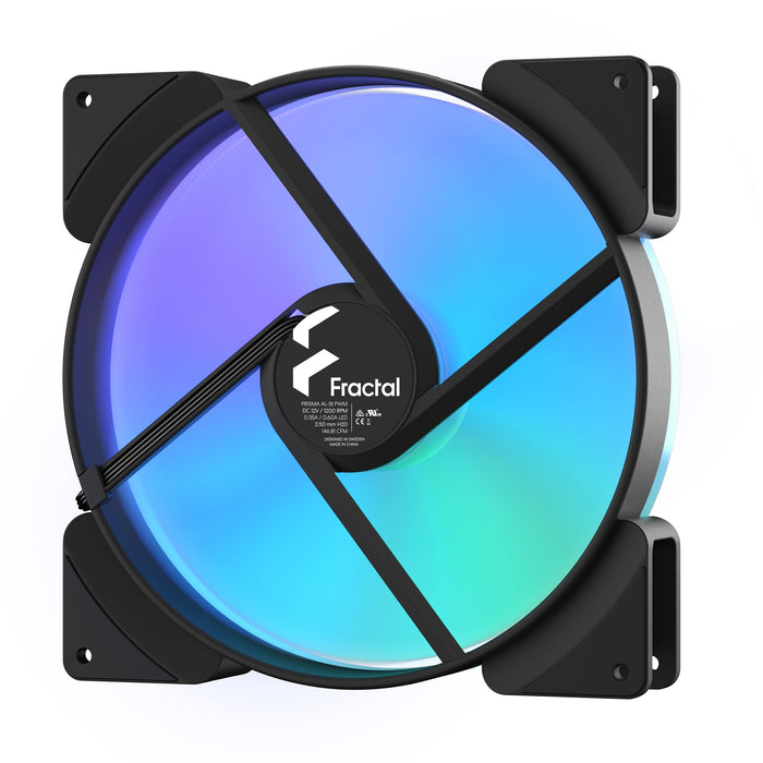 EAN 7340172702580 - Fractal Design Prisma AL-18 PWM Carcasa del ordenador Ventilador 18 cm Negro, Blanco 1 pieza(s) imagen 4