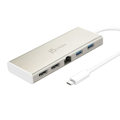 EAN 4712795081831 - j5create JCD381 USB 3.2 Gen 1 (3.1 Gen 1) Type-C Beige, Blanco imagen 1