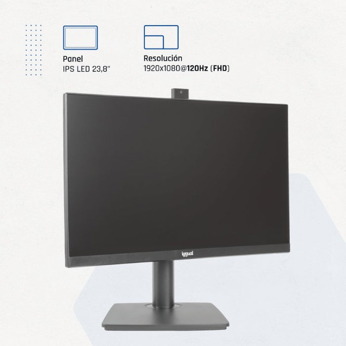 EAN 8435364320020 - iggual ML24WC pantalla para PC 60,5 cm (23.8") 1920 x 1080 Pixeles Full HD LED Negro imagen 9