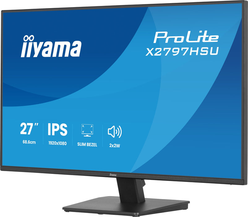 EAN 4948570125845 - iiyama ProLite X2797HSU-B1 pantalla para PC 68,6 cm (27") 1920 x 1080 Pixeles Full HD LED Negro imagen 5
