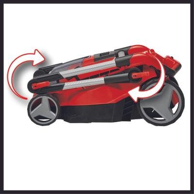 EAN 4006825669121 - Einhell RASARRO 36/40 (2x4.0Ah) Cortacésped manual Batería Negro, Rojo imagen 4