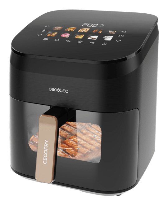 EAN 8435771925399 - Cecotec Cecofry&Grill Smokin' 6500 Sencillo 6,5 L Independiente 2200 W Freidora de aire caliente Negro, M imagen 2