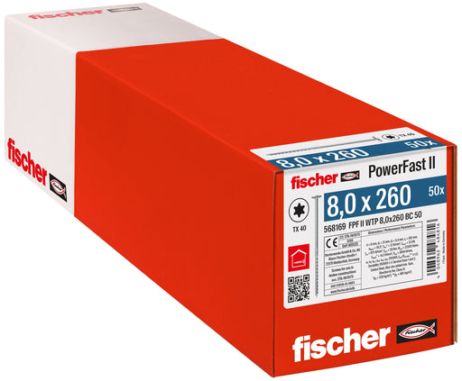 EAN 4048962484816 - Fischer 568169 tornillo/tuerca 50 pieza(s) imagen 2